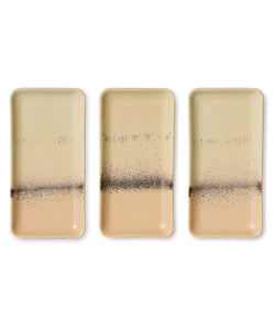 HKliving | 70S CERAMICS: SMALL TRAY - BREEZE