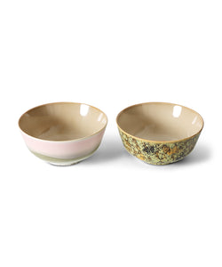 HKliving | 70S CERAMICS: RAMEN BOWL - ASCEND: FJORD