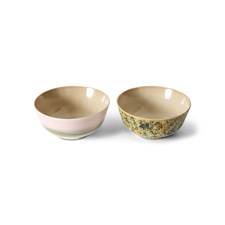 HKliving | 70S CERAMICS: RAMEN BOWL - ASCEND: FJORD