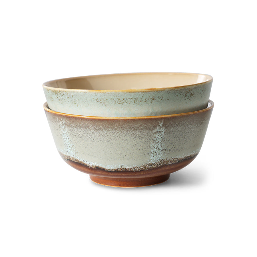 HKliving | 70S CERAMICS: RAMEN BOWL - VERGE: ECHO
