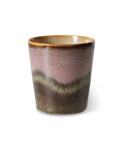 HKliving | 70S CERAMICS: COFFEE MUG - TORRENT
