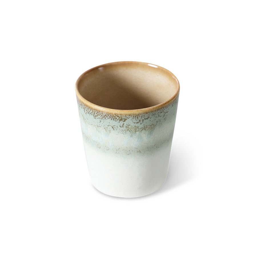 HKliving | 70S CERAMICS: COFFEE MUG - PETAL