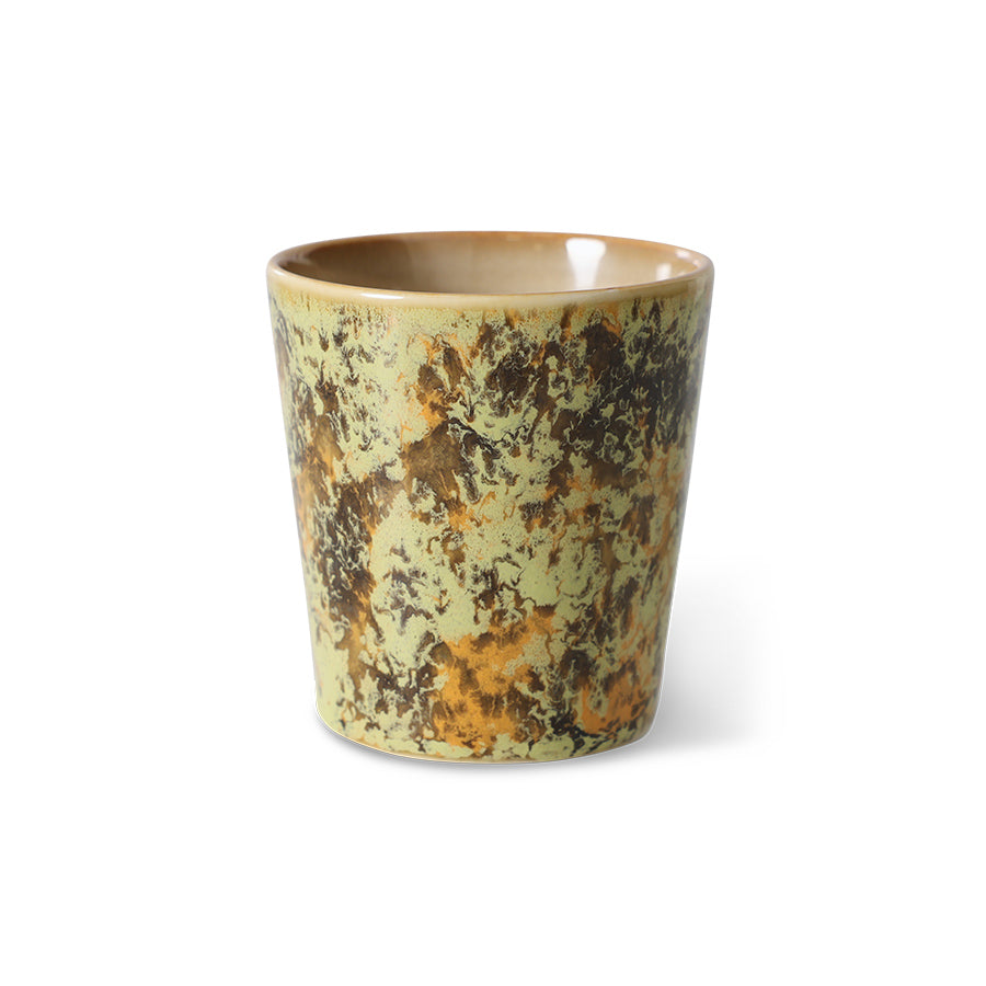 HKliving | 70S CERAMICS: COFFEE MUG - FJORD