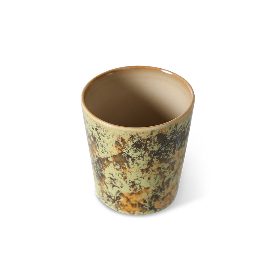 HKliving | 70S CERAMICS: COFFEE MUG - FJORD