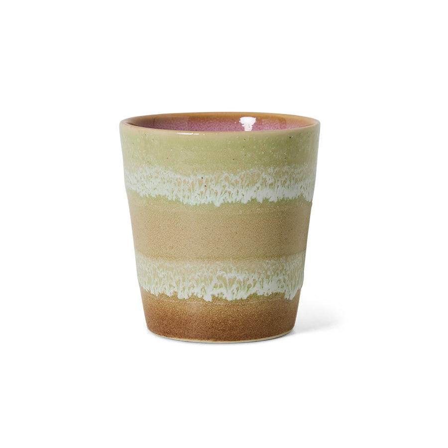 HKliving | 70S CERAMICS: COFFEE MUG - UMBER