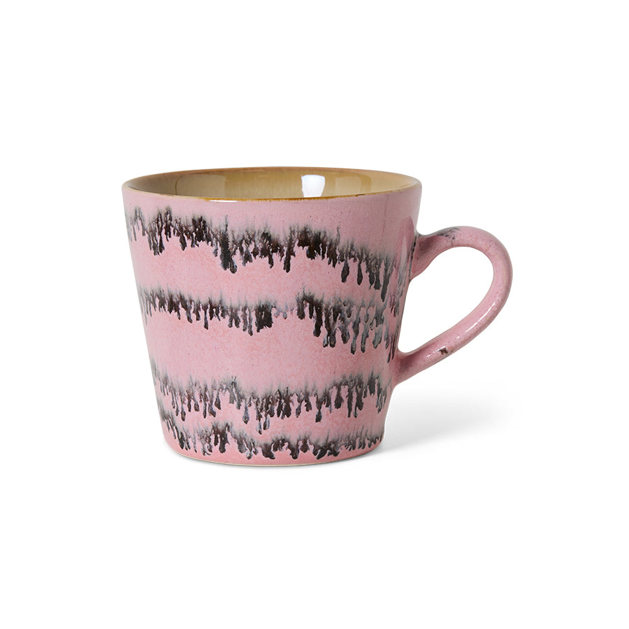 HKliving | 70S CERAMICS: CAPPUCCINO MUG - BUBBLE