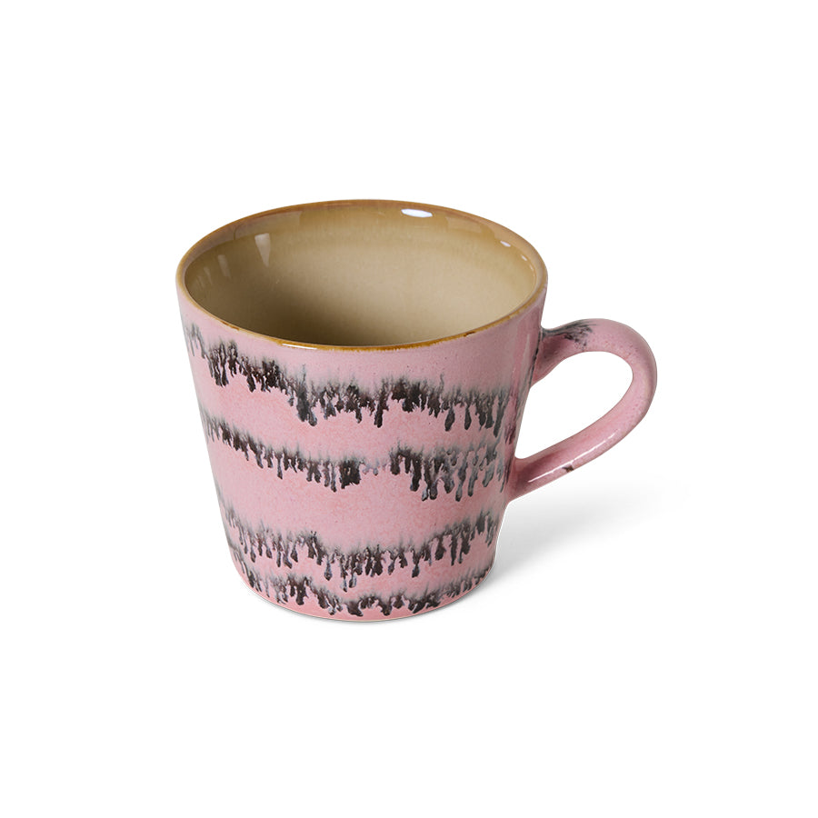 HKliving | 70S CERAMICS: CAPPUCCINO MUG - BUBBLE