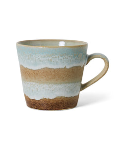 HKliving | 70S CERAMICS: CAPPUCCINO MUG - SKYLINE