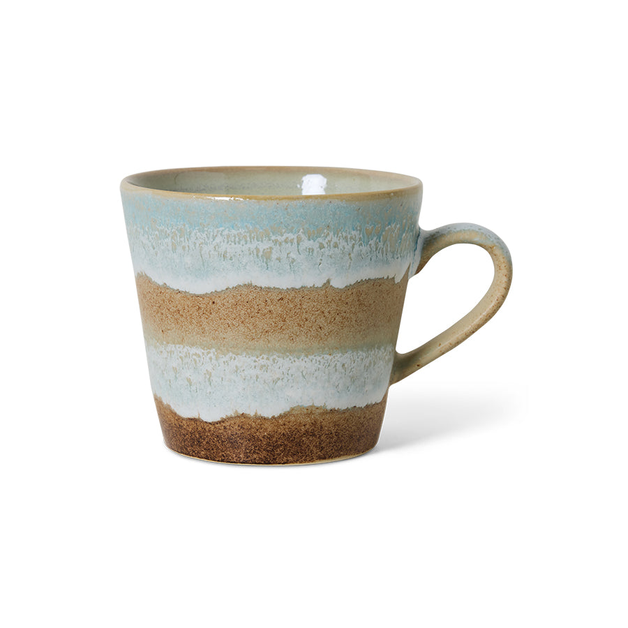 HKliving | 70S CERAMICS: CAPPUCCINO MUG - SKYLINE