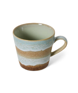 HKliving | 70S CERAMICS: CAPPUCCINO MUG - SKYLINE