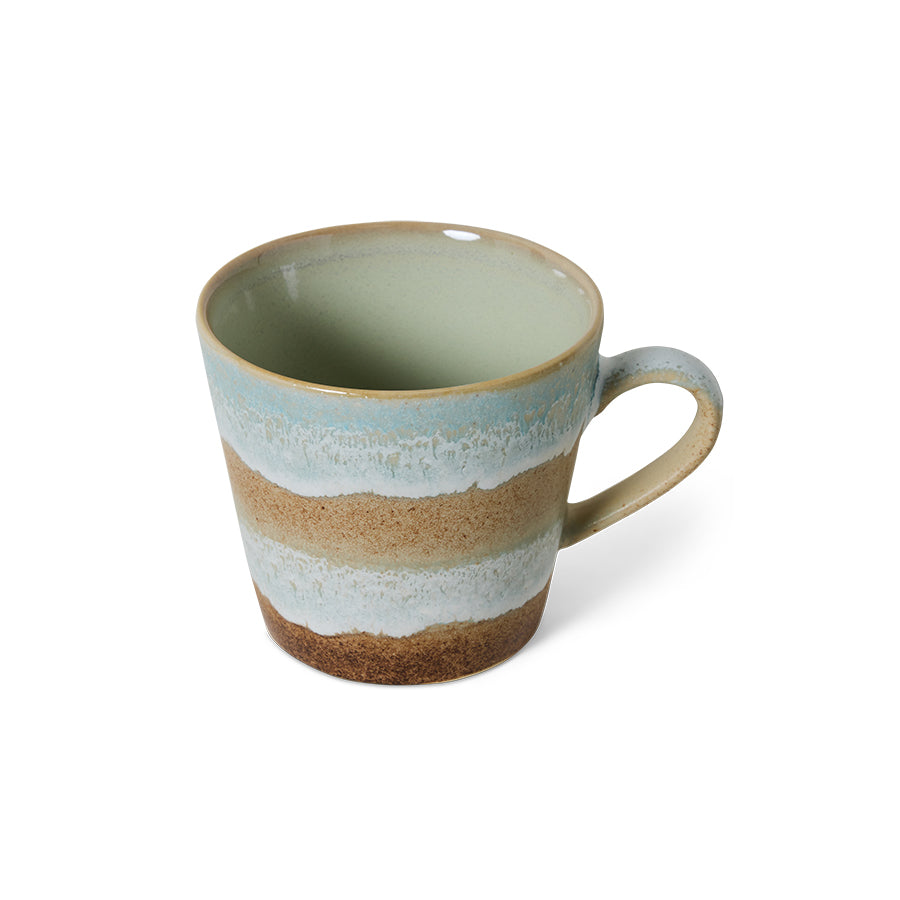 HKliving | 70S CERAMICS: CAPPUCCINO MUG - SKYLINE