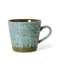 HKliving | 70S CERAMICS: CAPPUCCINO MUG - VERDIGRIS
