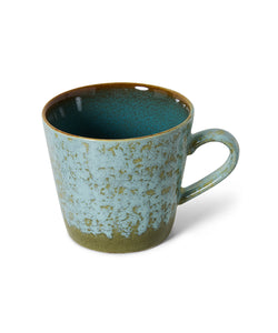 HKliving | 70S CERAMICS: CAPPUCCINO MUG - VERDIGRIS