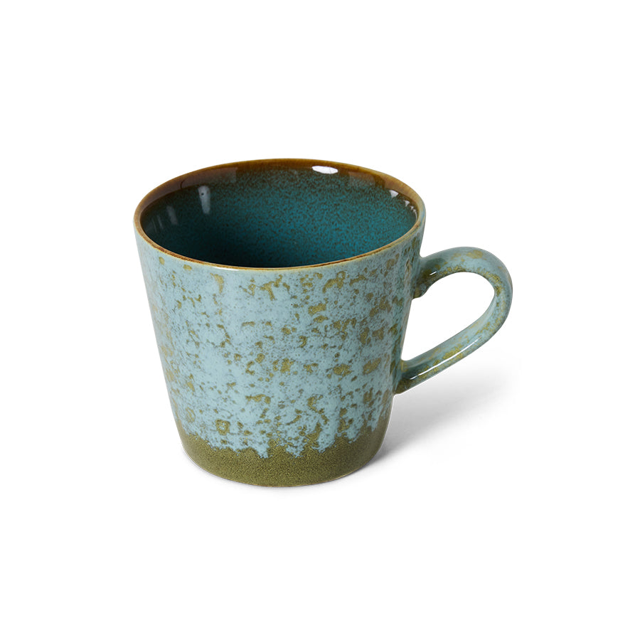 HKliving | 70S CERAMICS: CAPPUCCINO MUG - VERDIGRIS