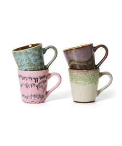 HKliving | 70S CERAMICS: ESPRESSO MUGS - BRUTALISM: BUBBLE