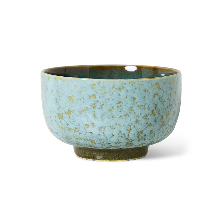 HKliving | 70S CERAMICS: NOODLE BOWL - VERDIGRIS