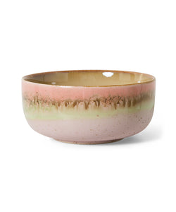 HKliving | 70S CERAMICS: DESSERT BOWL - GLAZE