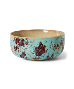 HKliving | 70S CERAMICS: DESSERT BOWL - PATINA