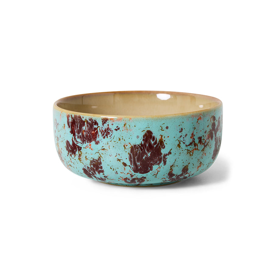 HKliving | 70S CERAMICS: DESSERT BOWL - PATINA