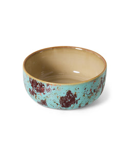 HKliving | 70S CERAMICS: DESSERT BOWL - PATINA