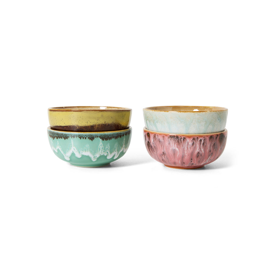 HKliving | 70S CERAMICS: XS BOWL - MODERNIST: GREEN SEA