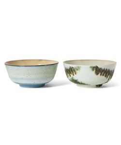 HKliving | 70S CERAMICS: RAMEN BOWL - MINIMALIST: TIDE