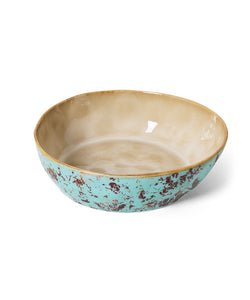 HKliving | 70S CERAMICS: PASTA BOWL - PATINA