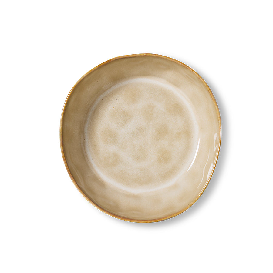 HKliving | 70S CERAMICS: PASTA BOWL - PATINA