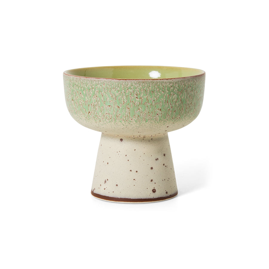 HKliving | 70S CERAMICS: TAPAS BOWL ON BASE L - SLUSH