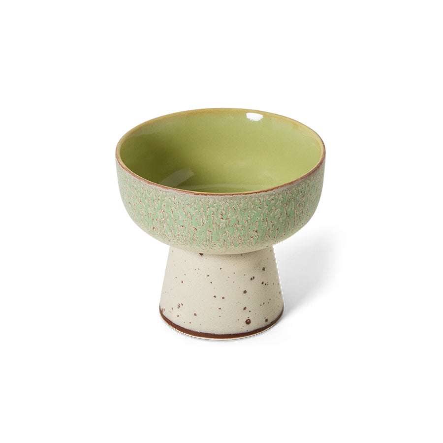 HKliving | 70S CERAMICS: TAPAS BOWL ON BASE L - SLUSH