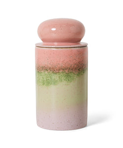 HKliving | 70's CERAMICS: STORAGE JAR - GLAZE