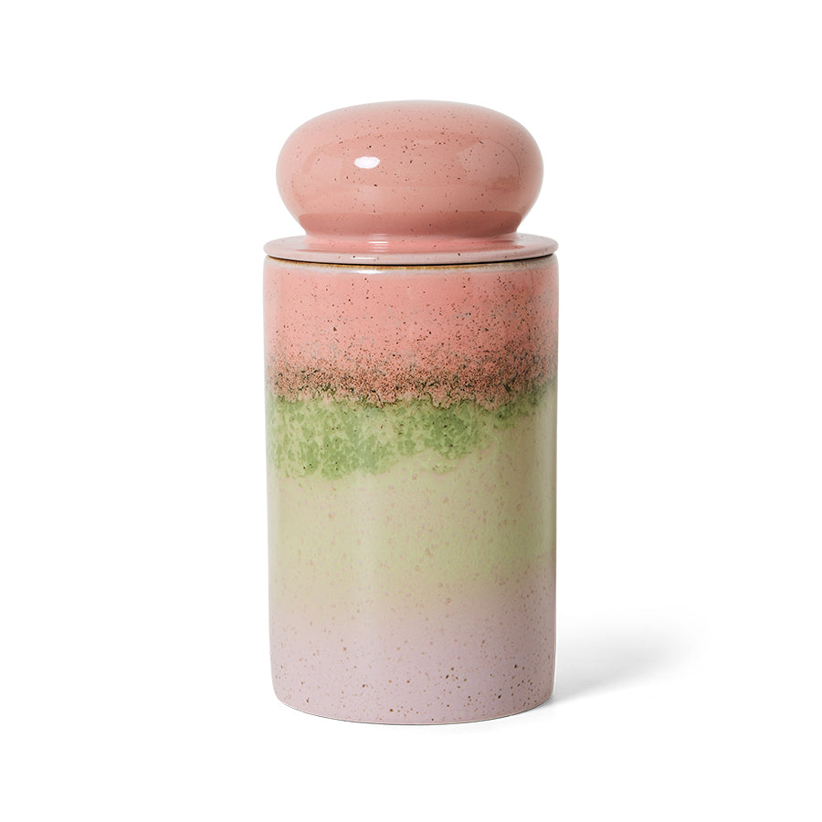 HKliving | 70's CERAMICS: STORAGE JAR - GLAZE