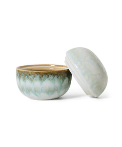 HKliving | 70S CERAMICS: SUGAR POT - PETAL