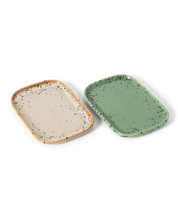 HKliving | 70S CERAMICS: SMALL TRAY - CRAYON