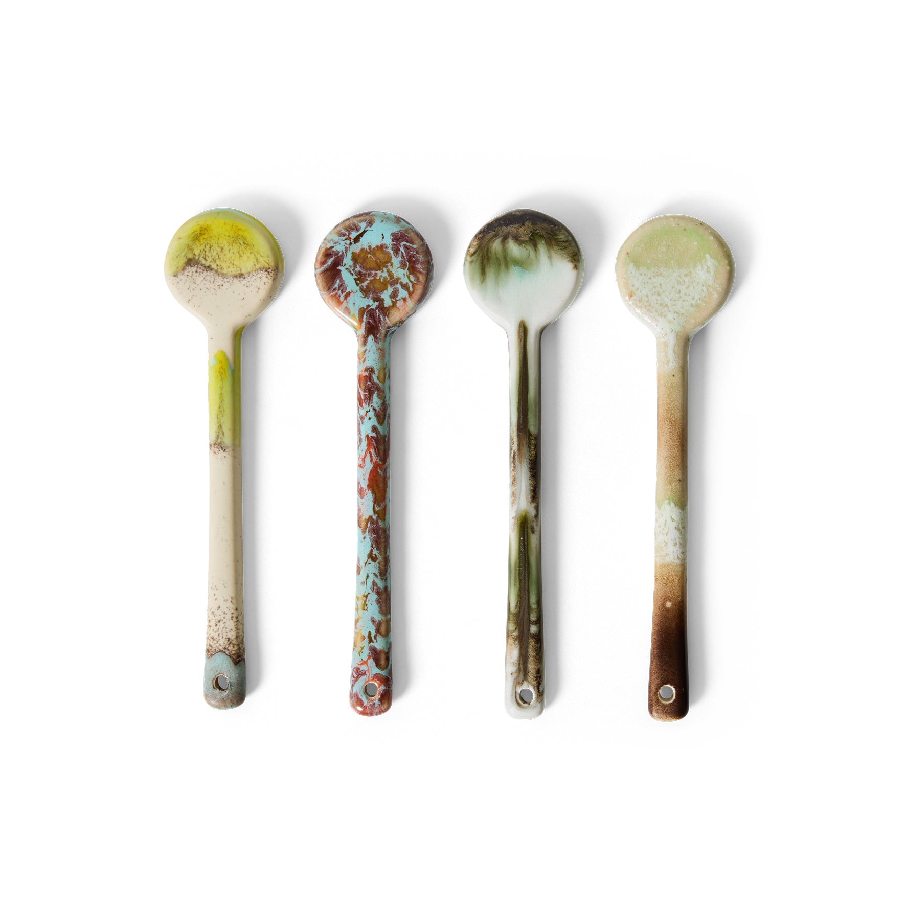 HKliving | 70S CERAMICS: SPOONS M - BLEND