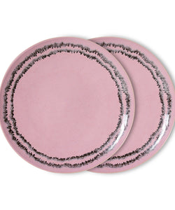 HKliving |70S CERAMICS: DINNER PLATE - BUBBLE