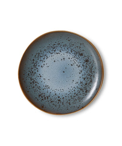 HKliving | 70S CERAMICS: SIDE PLATE - MINERAL