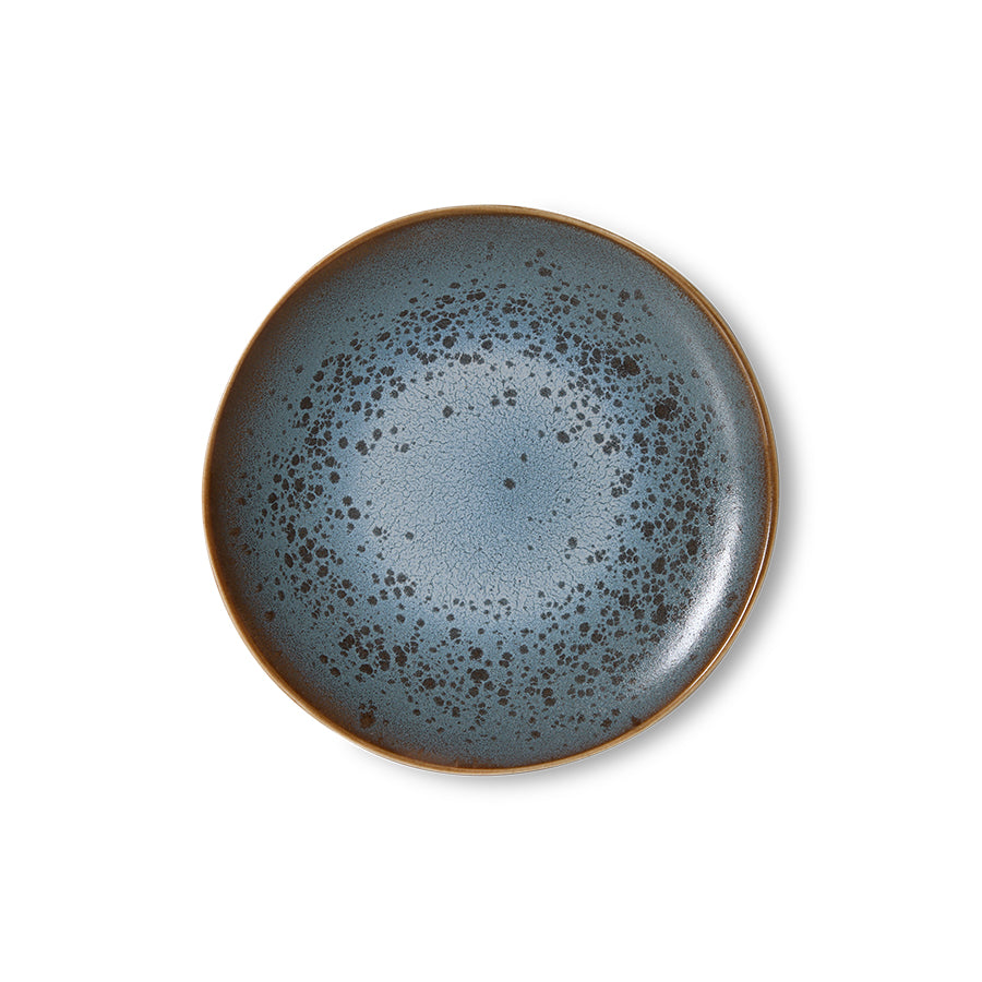 HKliving | 70S CERAMICS: SIDE PLATE - MINERAL
