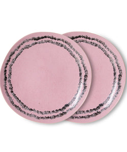 HKliving | 70S CERAMICS: SIDE PLATE - BUBBLE