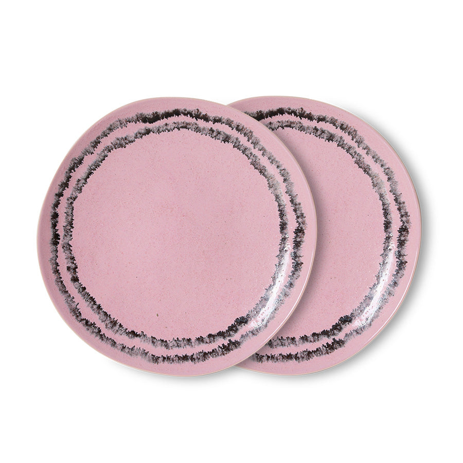 HKliving | 70S CERAMICS: SIDE PLATE - BUBBLE
