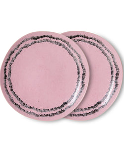 HKliving | 70S CERAMICS: SIDE PLATE - BUBBLE