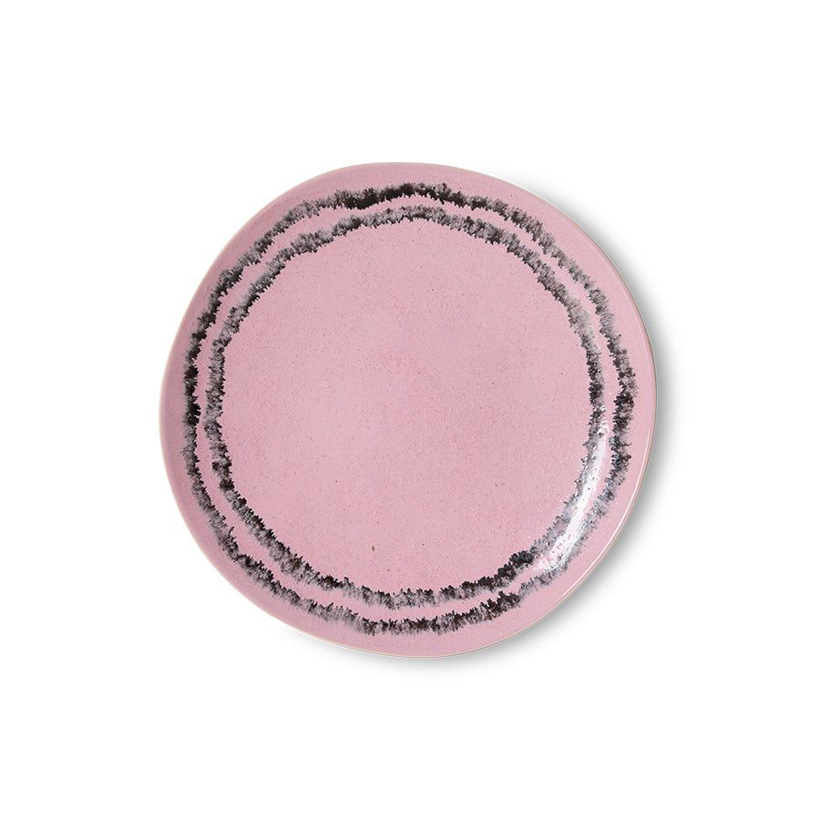 HKliving | 70S CERAMICS: SIDE PLATE - BUBBLE