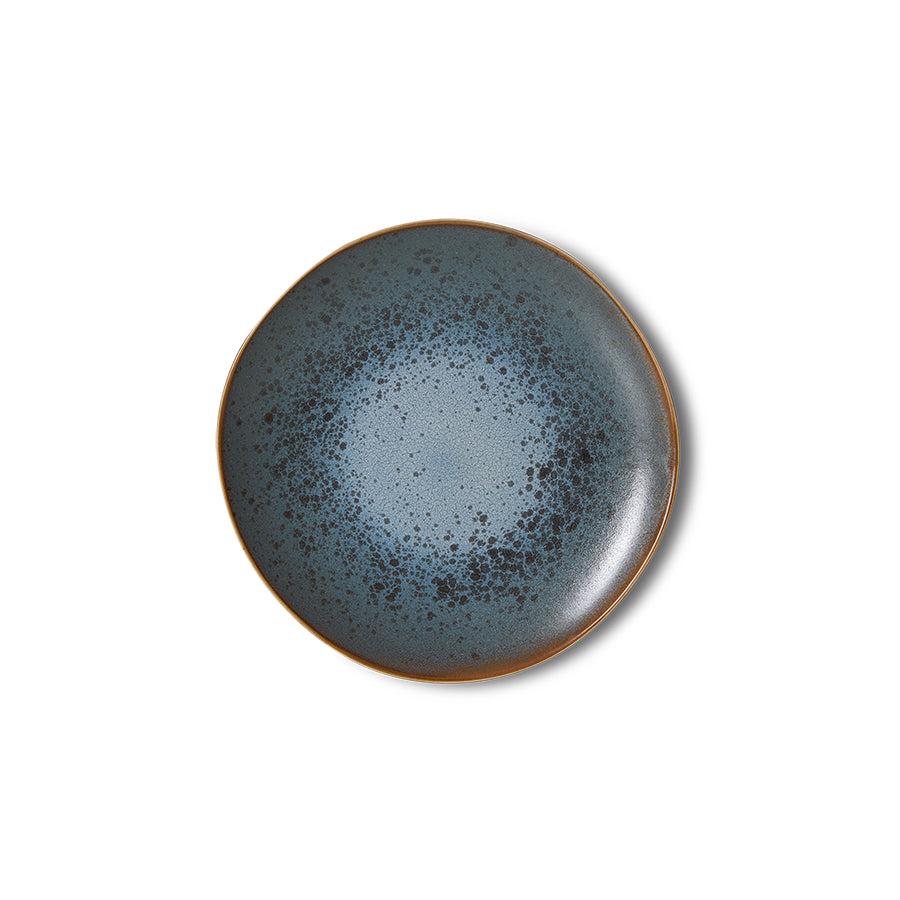 HKliving | 70S DESSERT PLATE - MINERAL