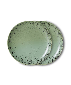 HKliving | 70S DESSERT PLATE - FLECK