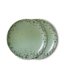 HKliving | 70S DESSERT PLATE - FLECK