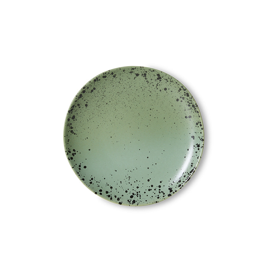 HKliving | 70S DESSERT PLATE - FLECK