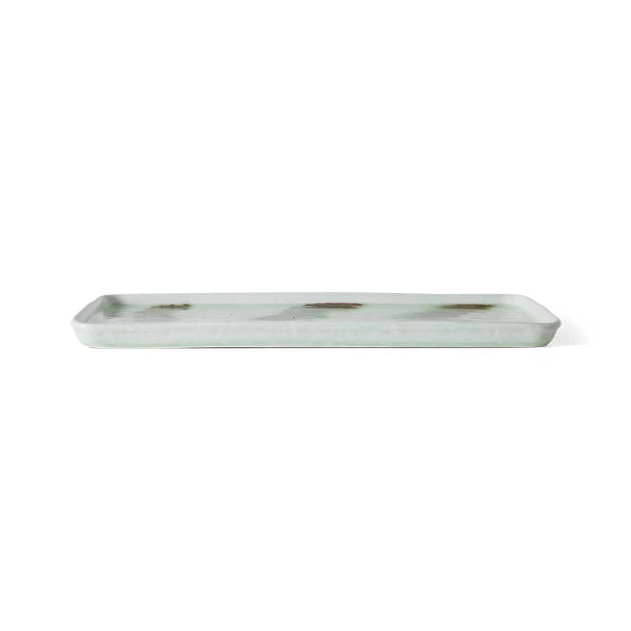 HKliving | 70S CERAMICS: CAKE TRAY - TIDE