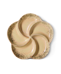 HKliving | 70S CERAMICS: SNACK TRAY - GRIT
