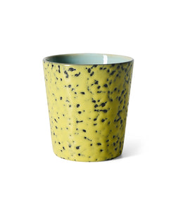HKliving | 70S CERAMICS: COFFEE MUG - CORN