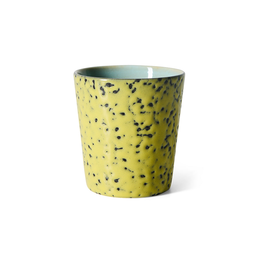 HKliving | 70S CERAMICS: COFFEE MUG - CORN